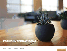 Tablet Screenshot of focusintl.com